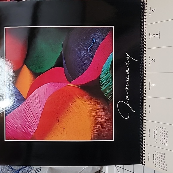 Vintage 1986 Hallmark Rainbows Calendar Preloved - Picture 5 of 10